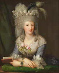 Retrato de Caroline von Schlotheim (1766-1847)